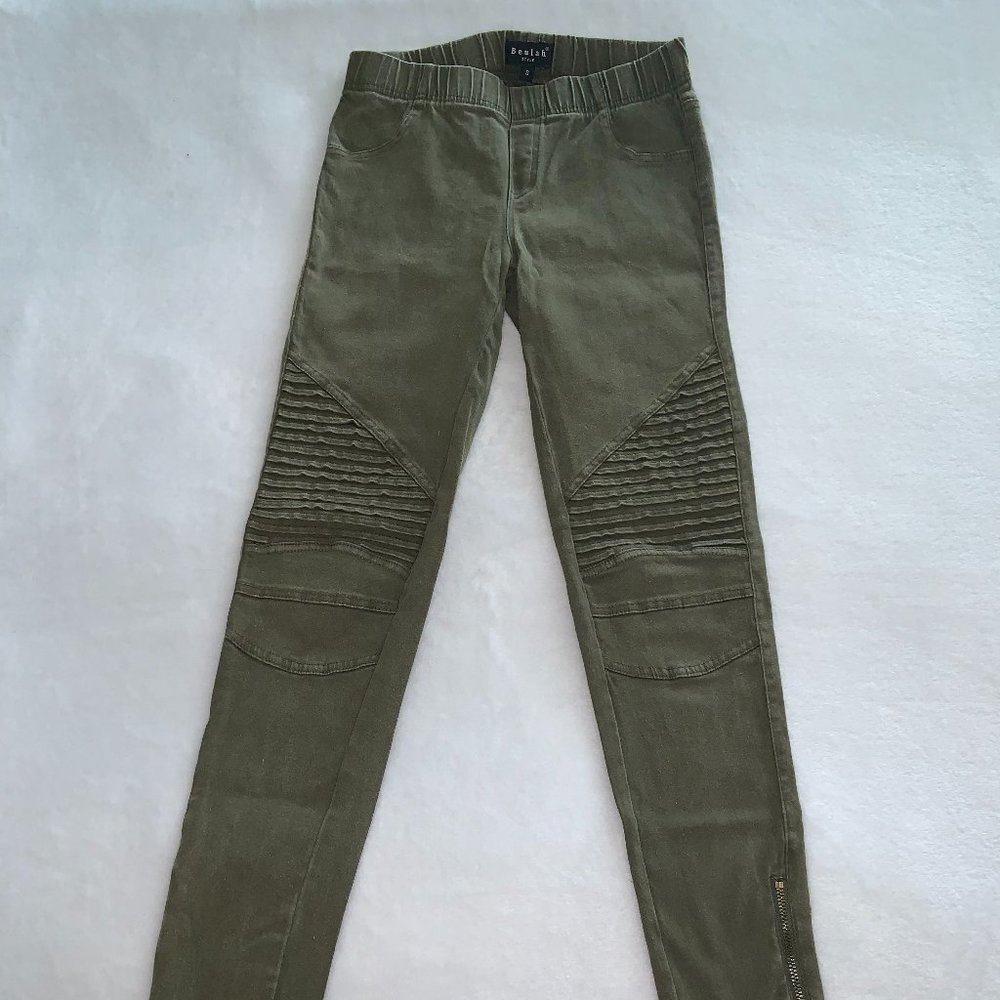 Beluah 7/8 Textured Cotton Leggings